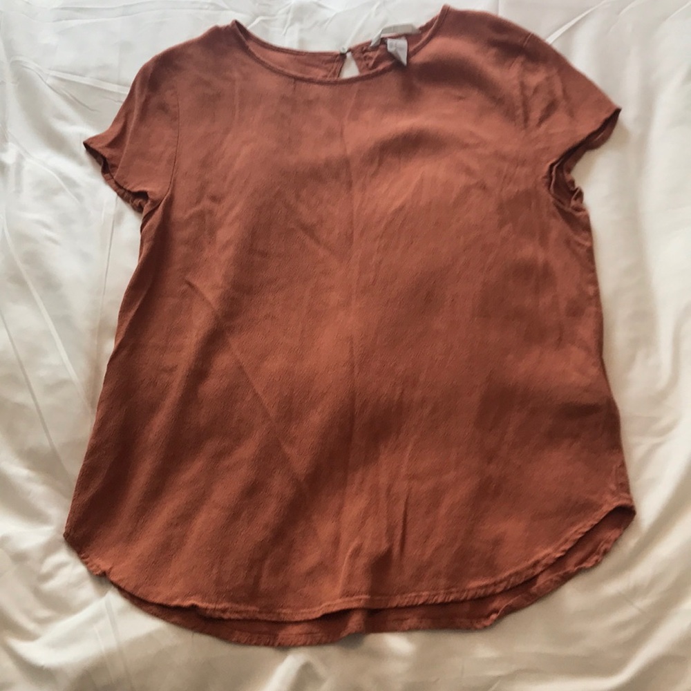 Tan Blouse
